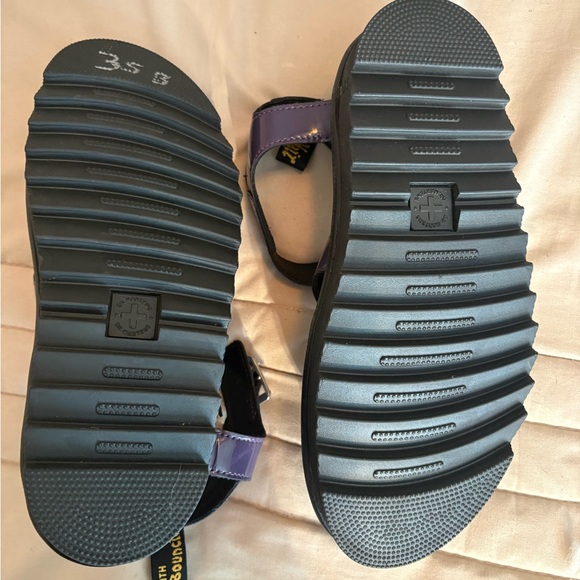 Dr. Martens Black and purple Sandals - Picture 5 of 9